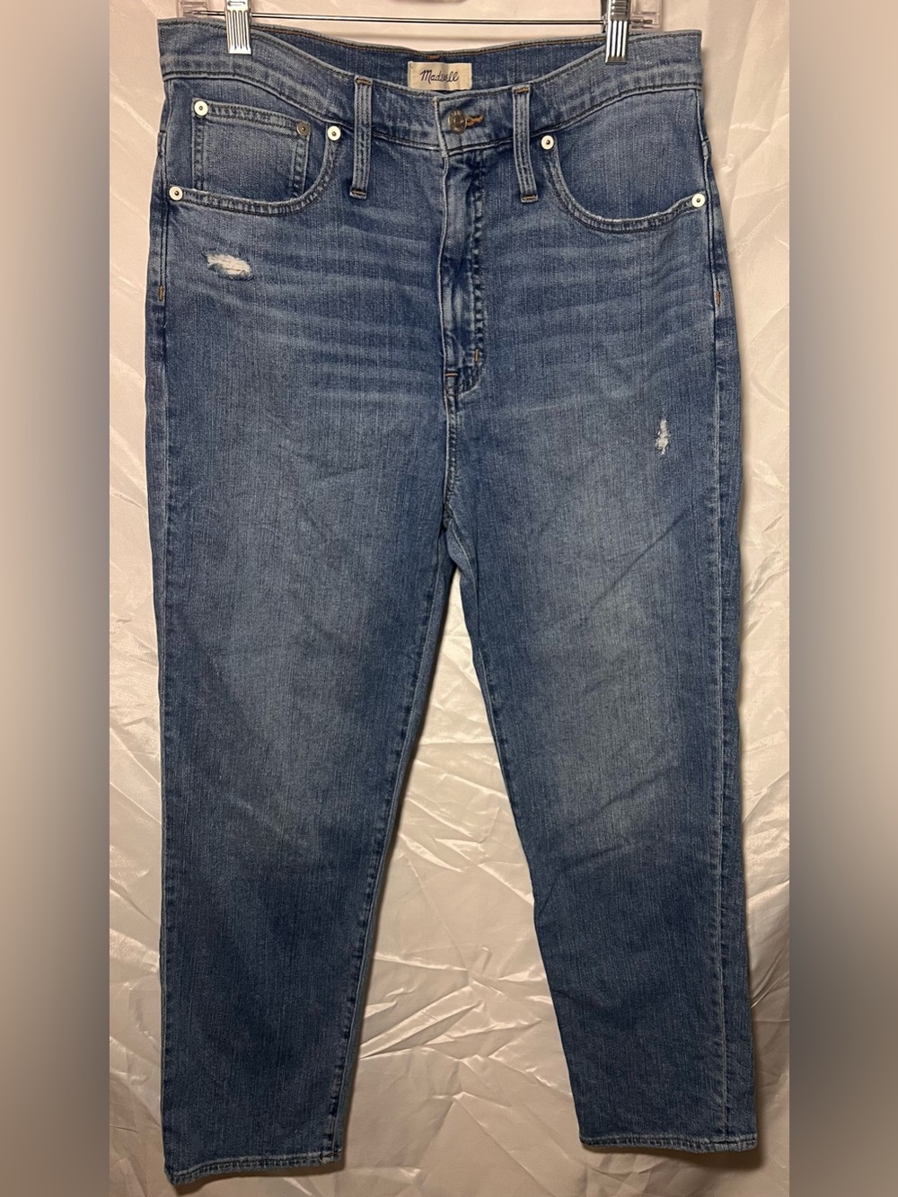 Madewell classic straight Jean size 31
